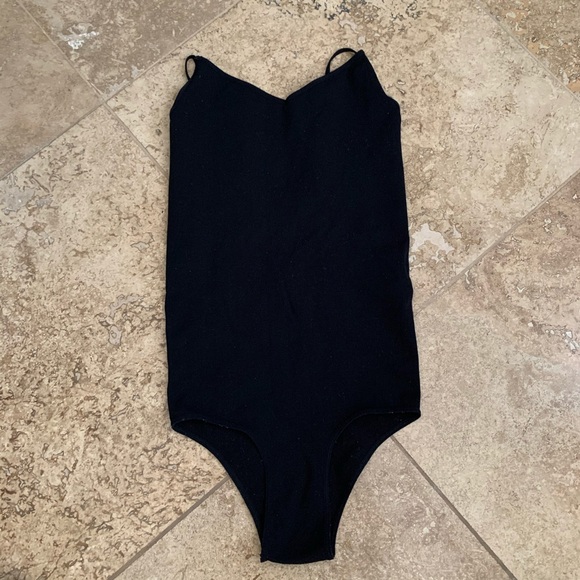 Intimately Free People Black Seamless Bodysuit XS/S - Picture 3 of 4